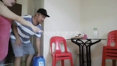 Water boy tinira si Ate - Sarap umibabaw ni andeng