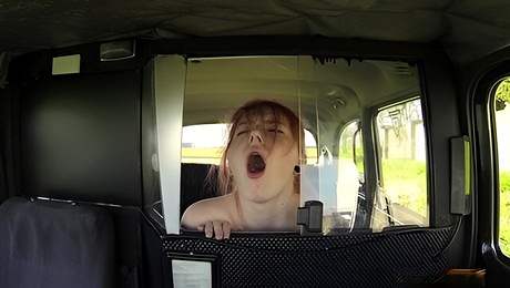 Aesthetic redhead chick Cute Anne penetrated by massive cock