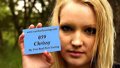 Engaging Chrissy's blowjob movie