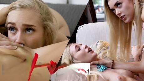 Cat fight porn with enticing Cadence Lux and Anny Aurora from All Her Luv